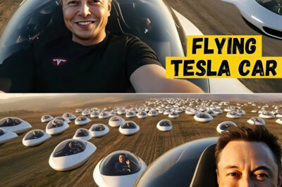 6 MINUTES AGO: Elon Musk unveils world’s first flying Tesla prototype. Super-cheap flight prices revealed!