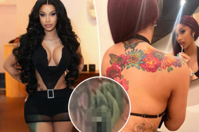 Cardi B shares evidence of new ‘hip’ tattoo after fans accuse her of lying “Look closely and shut your mouth”/hi