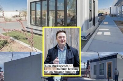 Elon Musk Spends $5 Million to Build Housing for Low-Income Families, Creating Sustainable Communities????? /dn
