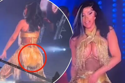 Close-up of Cardi B stealing the spotlight at Thailand’s Rolling Loud Festival as her costume incident tore open on stage and exposed her p@nt sent the audience into a frenzy…/hi