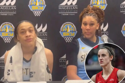 Chennedy Carter flatly refused to answer questions about Caitlin Clark after being pushed to the floor”I don’t want a…”/hi