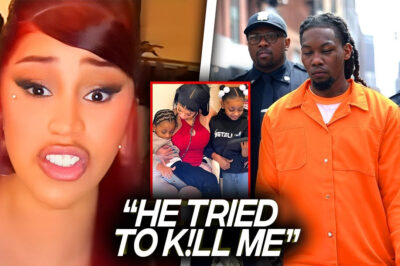 SHOCK: Offset was arrested after threatening Cardi’s life. and will face the risk of …./hi