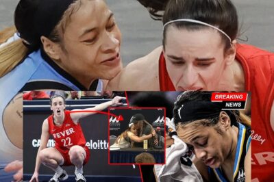 Just moments ago, the WNBA world turned upside down when Chennedy Carter, once a rising star, was suspended after her infamous hit on Caitlin Clark./hi