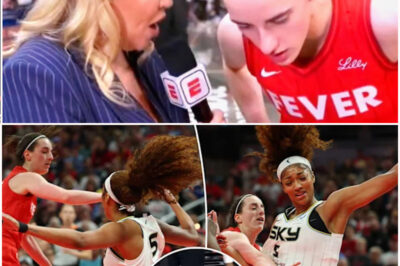Here’s what Caitlin Clark had to say when asked by reporters about her brawl with Angel Reese after a flagrant foul in the Fever-Sky season opener/hi