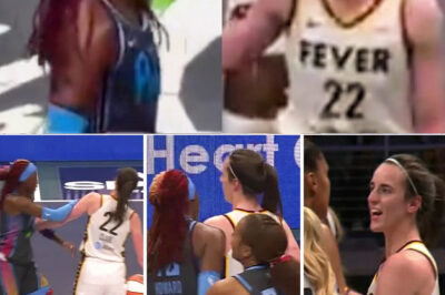 SHOCKING VIDEO: Fans Shocked As Caitlin Clark Punking Rhyne Howard With Disrespectful Hand Gesture After They Almost Got Into A Fight In ……/hi