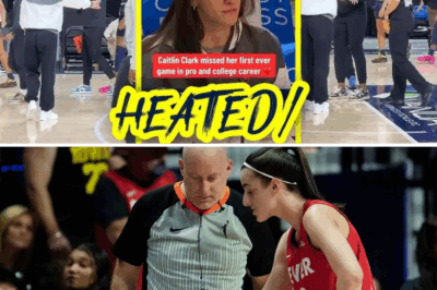 Caitlin Clark SNAPS at Referees in Explosive Halftime Showdown! Screams, Fire, and Pure Emotion on the Sidelines — You Could Cut the Tension with a Knife 🔥 Crowd Left in SHOCK as the Superstar UNLEASHES Her Fury Right Before Cameras!