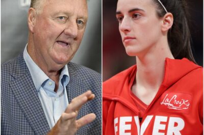 Larry Bird Breaks Silence with Powerful Message to Caitlin Clark—Is This the WNBA’s Turning Point?