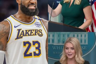 Karoline Leavitt’s 17-Word Response to LeBron James Leaves America Stunned — The Backlash Is Explosive