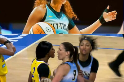 BREAKING: Kelsey Plum Got In The Face Of Angel Reese For Targeting Rickea Jackson During Heated On-Court Clash Between Sky & Sparks /dn