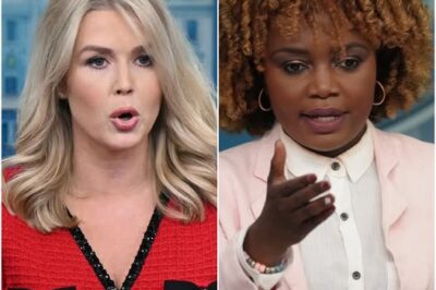 BREAKING: Caroline Leavitt crushes Karine Jean-Pierre live on air with a sharp comeback that leaves Jean-Pierre stunned and the audience erupting!