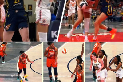 Burning Moment: Caitlin Clark’s HOT Reaction After Being Pushed to the Ground by Sun Player!/hi