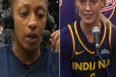 Fever’s Sophie Cunningham suddenly attracted attention with her strange actions during an interview with Kelsey Mitchell…/hi