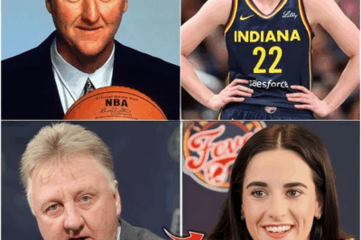 NBA legend Larry Bird just did something no one saw coming—he spoke out directly to Caitlin Clark. His powerful message isn’t just support—it’s a rallying cry that could change the WNBA forever. Why now? What did he say that’s sparking headlines and hope? This emotional moment is bigger than basketball—don’t miss the story that’s captivating the sports world.