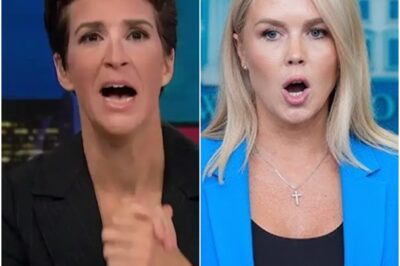HOT: Rachel Maddow was forced to call security to remove Karoline Leavitt from the studio after Leavitt suddenly revealed shocking information about one of Maddow’s colleagues, causing extreme tension and making Maddow lose control.