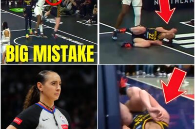 Caitlin Clark got hit again — and the ref did nothing. The footage is going viral, outrage is growing, and what it reveals about the WNBA is more troubling than ever.