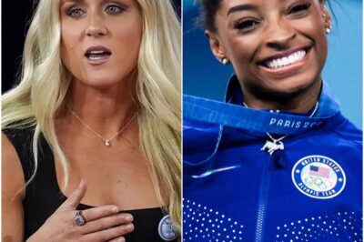 Riley Gaines Fiercely Claps Back at Simone Biles in a Controversy That’s Shaking the Sports World.