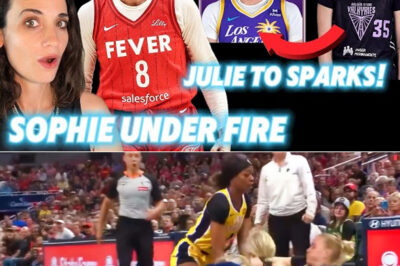 “SHE WAS CHOKED ON THE PLAY!” – SHOCKING SCENES OF Julie Vanloo Assaulting Sophie Cunningham During Sparks–Fever Game /dn