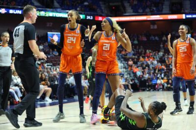 DeWanna Bonner Confronts Columnist Over DiJonai Carrington-Caitlin Clark Questioning /dn