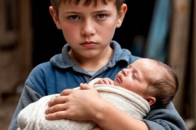 Uncle, please take my little sister — she hasn’t eaten for a long time —” he suddenly turned around and froze in astonishment