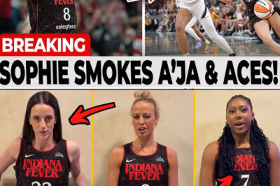 Caitlin Clark FIRED UP Over RED HOT Sophie Cunningham As Indiana Fever DOMINATE A’Ja Wilson LV Aces!/hi