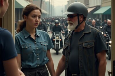 She Defended a Hell’s Angel When Cops Harassed Him! The Next Day, 200 Bikers Showed Up at Her Diner…/hi