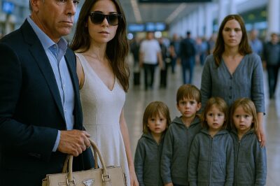 At the airport with another woman, a billionaire carried her bag! Then his wife appeared holding four children – and everyone froze…/hi