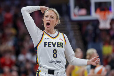Sophie Cunningham’s extremely confused reaction to a foul call leads to much criticism/hi