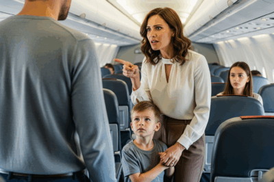4 Years After Her Husband’s D/e/a/t/h, Her Son Pointed to a Man on the Plane – “Mom, That’s Dad…” What happened next touched her deeply…
