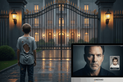 Hungry boy knocks on the door of a mansion not knowing that the millionaire was crying for the loss of his son What he didn’t know was that that boy was the rain fell reluctantly just enough to cool the body and leave everything dirty and sadder