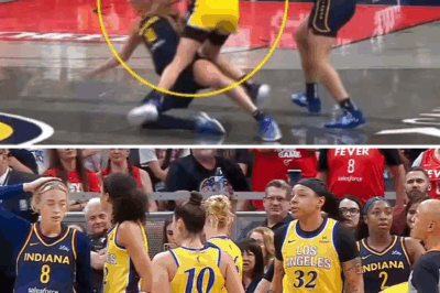 VIDEO: Kelsey Plum FLATTENS Lexie Hull Like an NFL Linebacker in Shocking Sparks-Fever Collision — Replay Leaves Fans SCREAMING