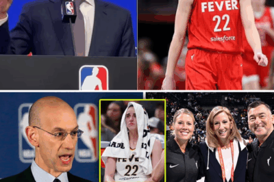 ADAM SILVER EXPLODES Over WNBA Referee SCANDAL as CAITLIN CLARK Pulls Out of All-Star Game with Mysterious NEW INJURY — ‘I’ve Had Enough!’ She Says Before Storming Off