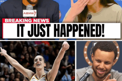 Steph Curry SHOCKS THE WORLD as He GRABS Caitlin Clark’s Mic on Live TV — What He Did Next Left Everyone Speechless.