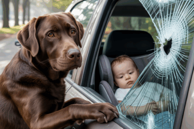 Shadow, Then Buddy | He Shattered a Car Window to Save a Baby—But What They Discovered Later Broke Everyone’s Heart