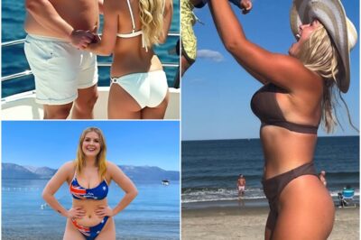 HOT PHOTOS: Not only her statements, Karoline Leavitt is also continues to make social media drool after leaked photos of her in a tiny pinky bikini, showcasing her curves under the sunset at the beach like we’ve never seen before!