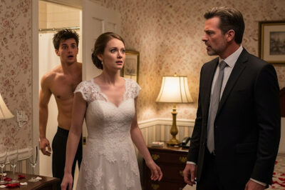 Jessica Cried at Her Own Wedding — She Was Forced to Marry a Wealthy Grandfather to Save Her Family… But on the Wedding Night, When She Walked Out of the Bathroom, Jessica Almost Collapsed /hi
