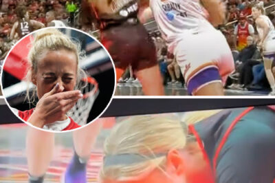 VIDEO: Sophie Cunningham Was Spotted Counting Her Teeth After Taking A Vicious Elbow To The Face/hi