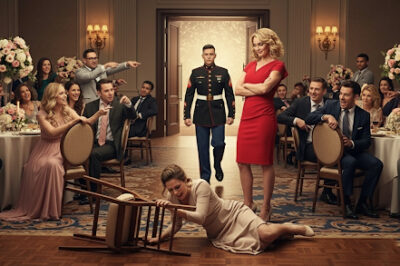 “She Was Humiliated, Her Chair Smashed — Until Her Marine Husband Made Them Regret It./hi
