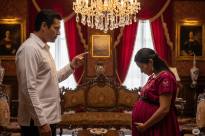 The billionaire impregnates the maid and abandons her – but he regrets it when he sees her again.