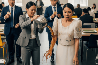At lunchtime, my boss threw a bowl of soup at me in front of my co-workers because I couldn’t save a seat for them. Soon after that, I did something he regretted very much.
