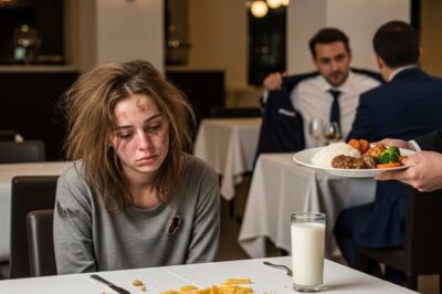 My stomach was growling like a stray dog, and my hands were freezing. I walked along the sidewalk looking at the illuminated windows of the restaurants, with that smell of freshly cooked food that hurt more than the cold. He didn’t bring a single coin.