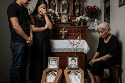 A couple struggled with infertility for ten years before finally having twin baby girls. But after leaving them with their grandmother for just one day while they went to work, they collapsed in shock upon returning home and seeing the scene—how could she do such a thing…?