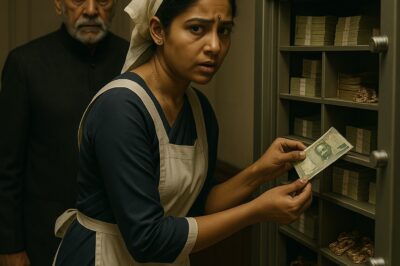 “Millionaire Leaves His Safe Open to Trap His Maid — But Her Reaction Left Him in Tears.”/hi