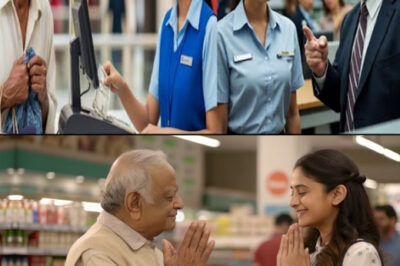 The cashier girl helped the elderly man, lost her job, but what happened the next day shocked everyone./hi
