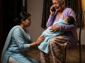Her monthly pension is ₹43,000, yet she takes care of the children in the city – until she sees how her daughter-in-law saved her connection…/hi