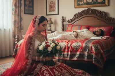 The groom’s family agreed to the dowry of 10 lakh rupees. On the wedding night, I lifted the blanket and looked down at my husband. Only then did I understand why they agreed to the request so quickly./hi