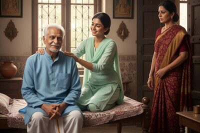 No one said anything, but the discomfort was simmering inside. One day, I deliberately came home earlier than usual… and stood awkwardly in front of the bedroom door./hi