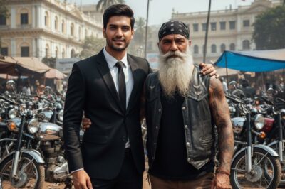 “The motorcyclist who raised me wasn’t my father; he was a dirty old mechanic who found me sleeping in his trash bin behind the workshop when I was fourteen.”/hi