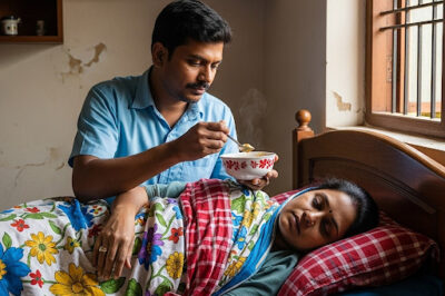 Taking care of my paralyzed wife for 5 years, one time I forgot something, I ran back to get it, as soon as I opened the door I saw… a scene that left me speechless, perhaps I will never forget it in this life./hi