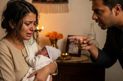 After giving birth, my hormones changed. My husband kept saying I smelled bad: “You smell bad. Go sleep on the living room couch.” I just whispered something that embarrassed him./hi