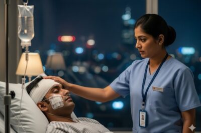 Every night after turning off the lights, that young nurse would sneak into my room, pretending to be fast asleep, once I saw her terrifying secret work/hi